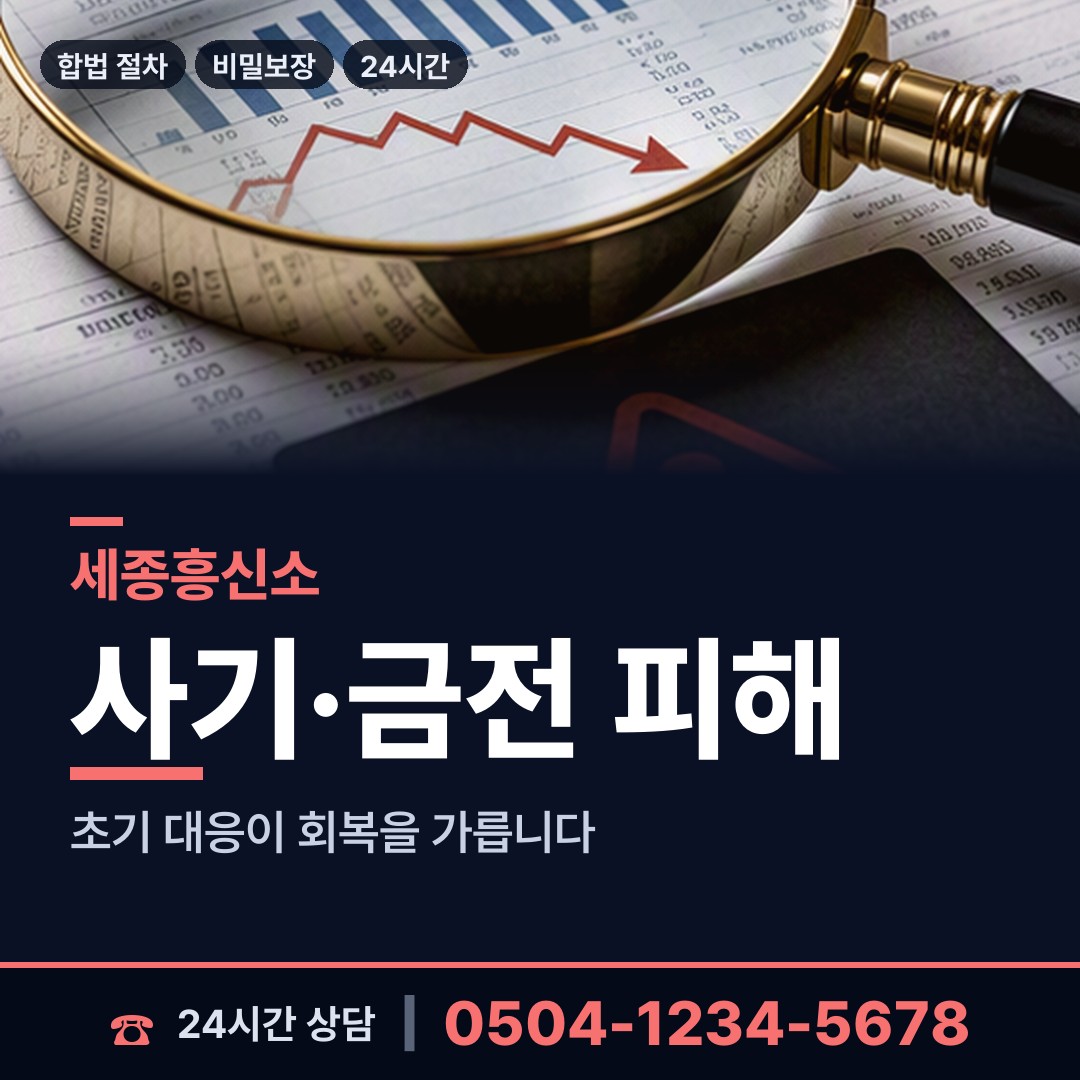 세종 대평동 민간조사업체 상담 안내